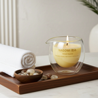 Vela de Masaje Amai Daichi Lujo | Almendra Tostada, Haba Tonka y Vainilla Natural