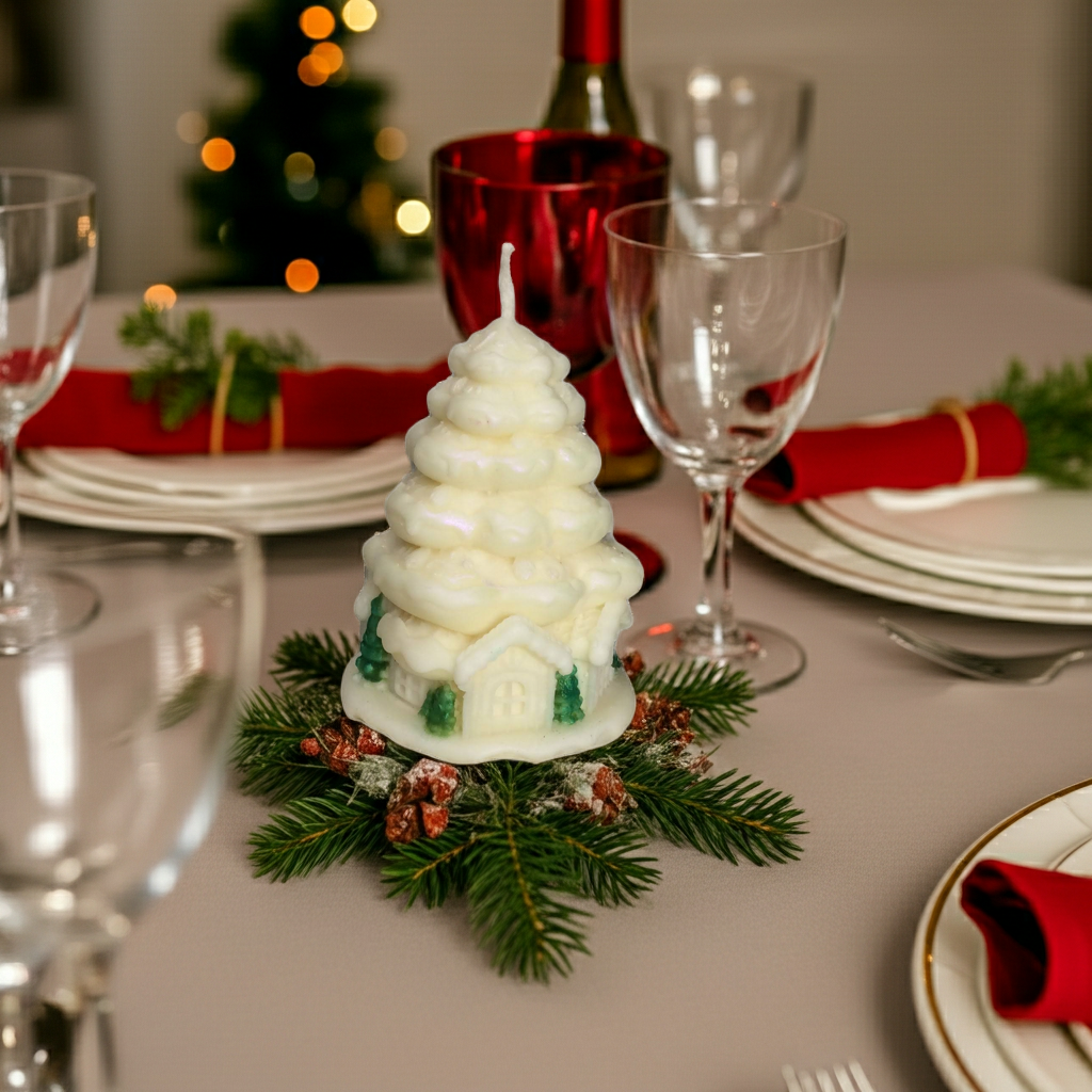 Pack "A Toda Luz" - Set Premium de 20 Velas Escultóricas de Navidad