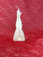 Vela para despedida de soltera de piernas de mujer.