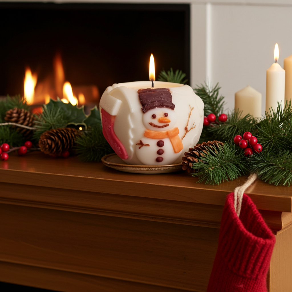 Pack "A Toda Luz" - Set Premium de 20 Velas Escultóricas de Navidad