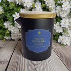 Vela de Masaje Kuro Nami Lujo | Ola Negra, Ámbar Gris y Vetiver Ahumado