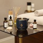 Vela de Masaje Mai no Kaori Lujo | Ritual Sensorial, Flor de Cerezo y Aceite de Arroz